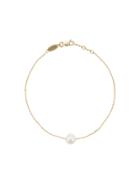 Redline 18kt Yellow Gold Pearl Bracelet