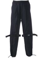 Oakley By Samuel Ross Logo Strap Trousers - Black