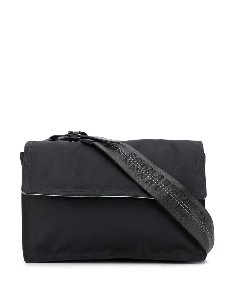 Off-white Logo Strap Shoulder Bag - Black