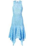 Jonathan Simkhai Embroidered Knit Midi Dress - Blue