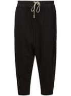 Rick Owens Drkshdw Drop Crotch Track Pant - Black