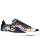 Dolce & Gabbana Painted Sneakers - Blue