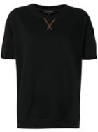 Lee Mathews Oversized Barclay T-shirt - Black