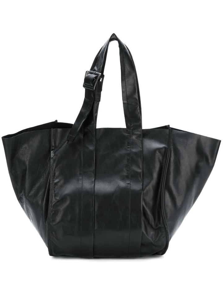Yohji Yamamoto Bellow Handbag - Black