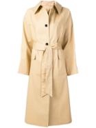 Kassl Belted Trenchcoat - Yellow