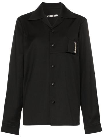 Hyein Seo Smoker's Wool Shirt - Black