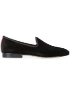 Del Toro Shoes Classic Plain Slippers - Black