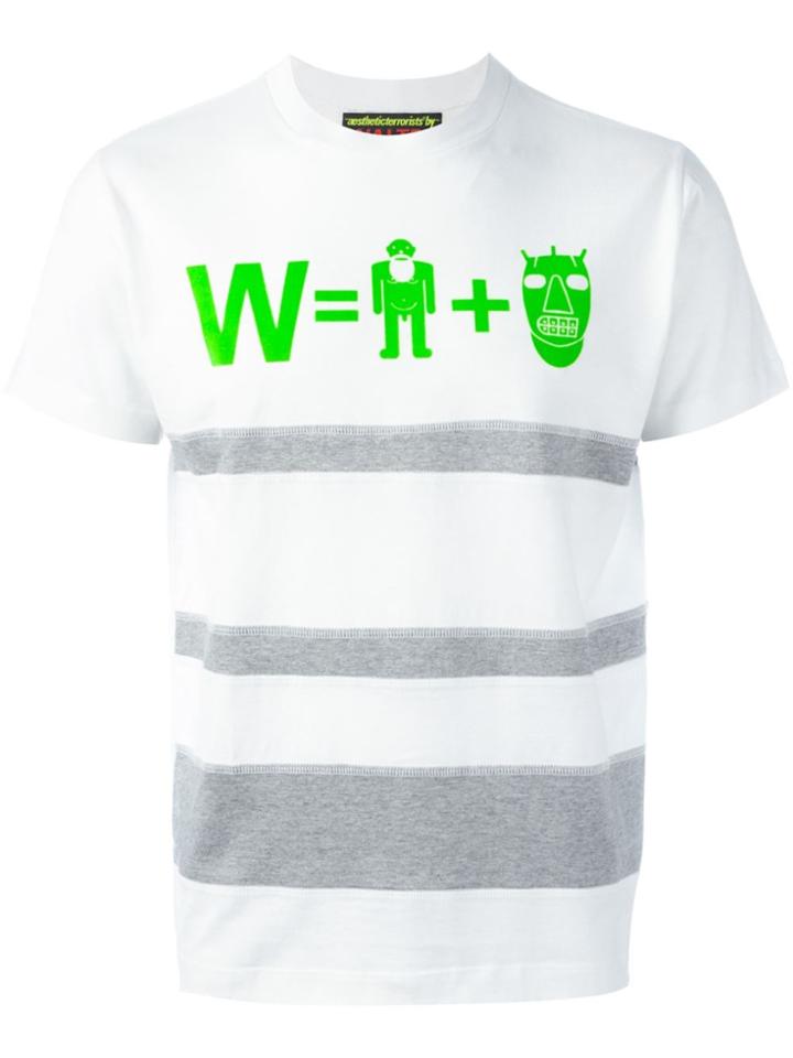 Walter Van Beirendonck Vintage 'aesthetic Terrorist' T-shirt - White