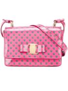 Salvatore Ferragamo Kids Owl Print Shoulder Bag, Girl's, Pink/purple