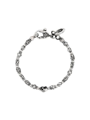 Elf Craft Skull Bracelet - Metallic