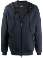 Peuterey Hansis Logo Drawstring Hoodie - Blue