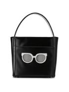 Sarah Chofakian Leather Tote Bag - Black