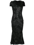 Talbot Runhof Posto Dress - Black