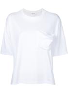 Enföld - Chest Pocket T-shirt - Women - Cotton - 38, White, Cotton