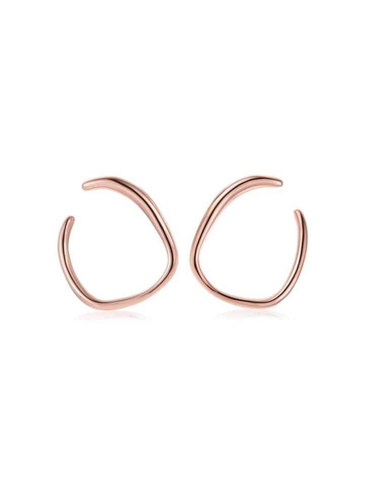 Monica Vinader Nura Reef Wrap Earrings - Pink