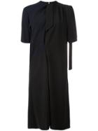 Maison Margiela Bi-colour Tea Dress - Black