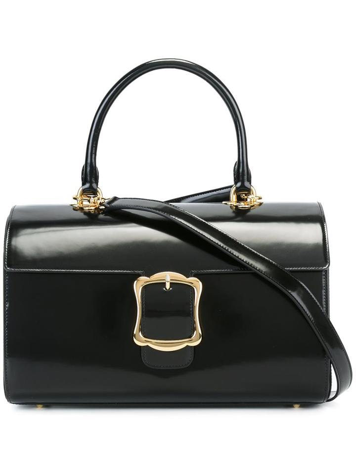 Simone Rocha Buckled Baguette Tote
