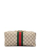 Gucci Ophidia Gg Wash Bag - Brown