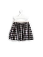 Bellerose Kids Plaid Skirt, Girl's, Size: 12 Yrs, Blue