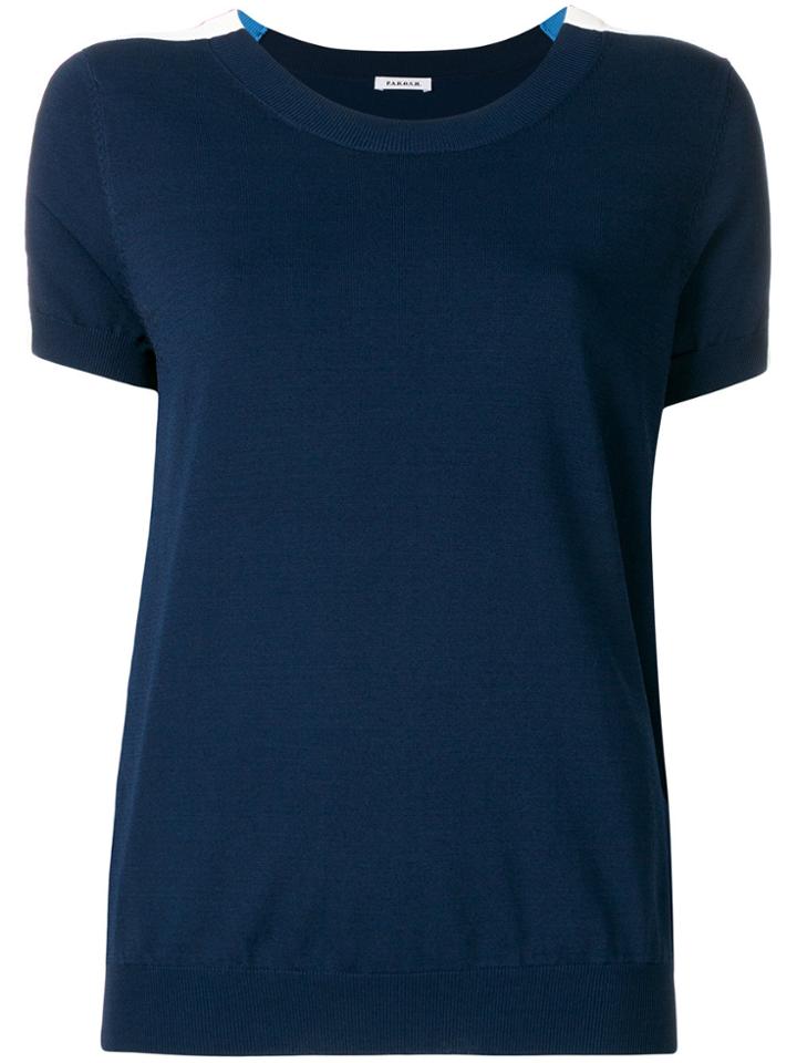 P.a.r.o.s.h. Runner Knit T-shirt - Blue