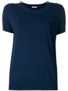 P.a.r.o.s.h. Runner Knit T-shirt - Blue
