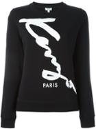 Kenzo 'signature Kenzo' Sweatshirt, Women's, Size: Small, Black, Cotton