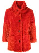Desa 1972 Short Coat - Yellow & Orange