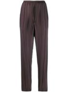Golden Goose Striped Elasticated Trousers - Brown