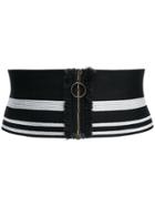 Missoni Striped Knitted Belt - Black