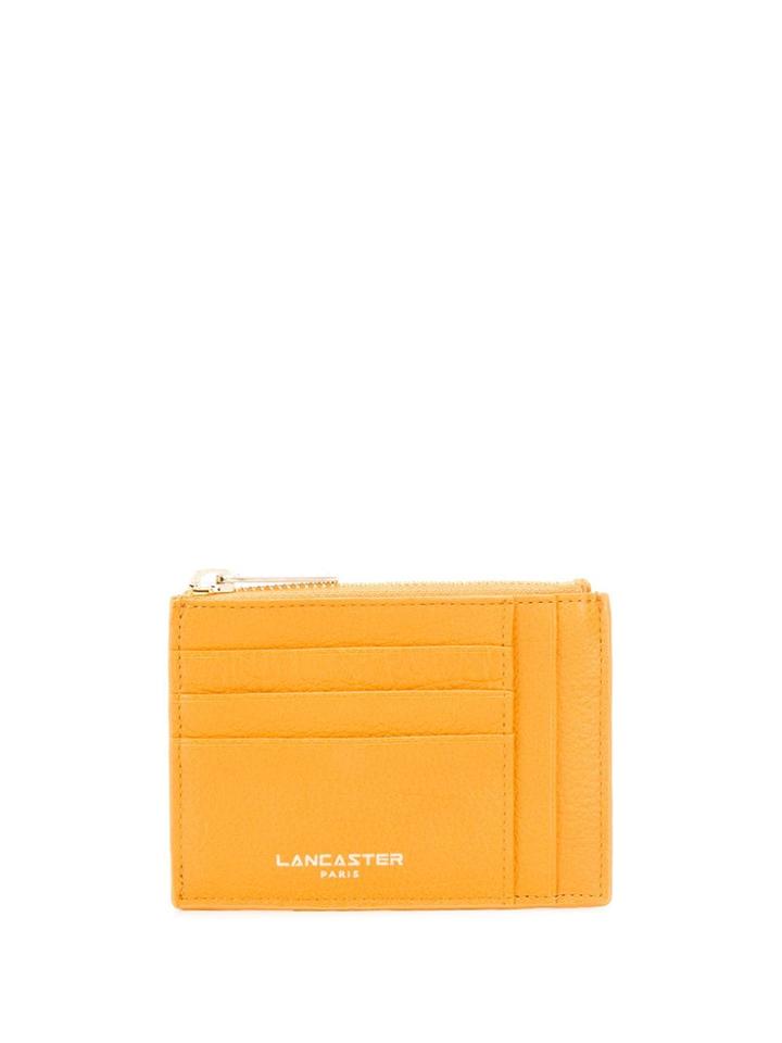Lancaster Engraved Logo Wallet - Yellow