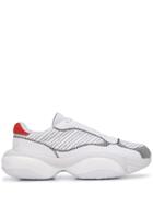 Karl Lagerfeld Alteration Lace Up Sneakers - White