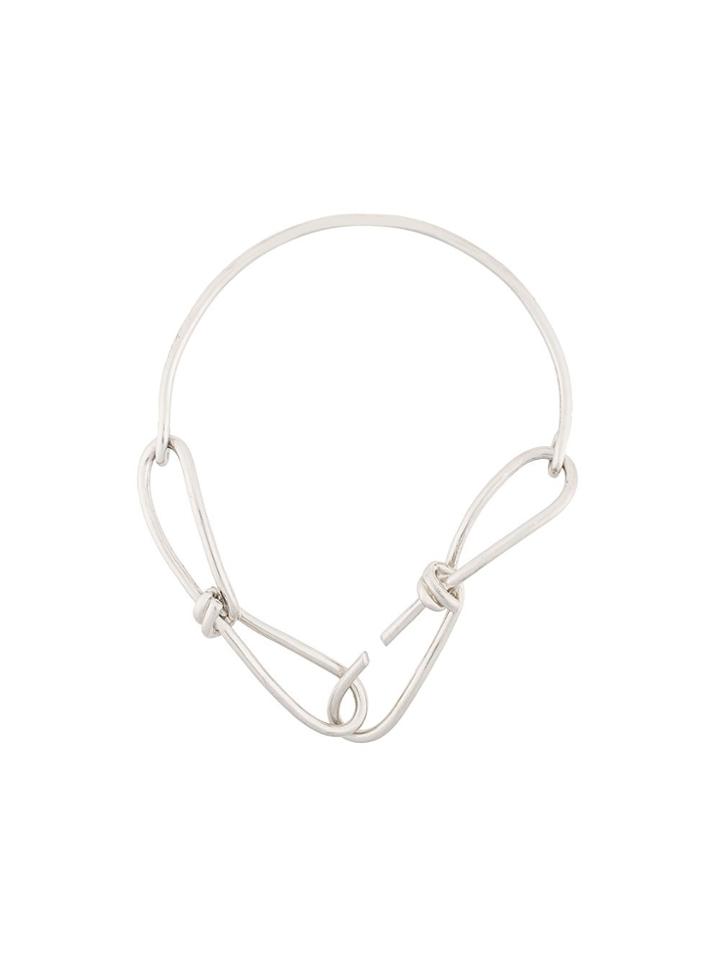 Annelise Michelson Bondage Neckpiece - Silver