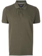 Woolrich Logo Embroidered Polo Shirt - Green
