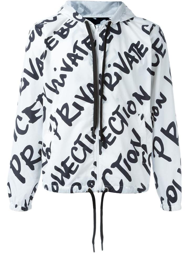 Iceberg Allover Logo Print Jacket