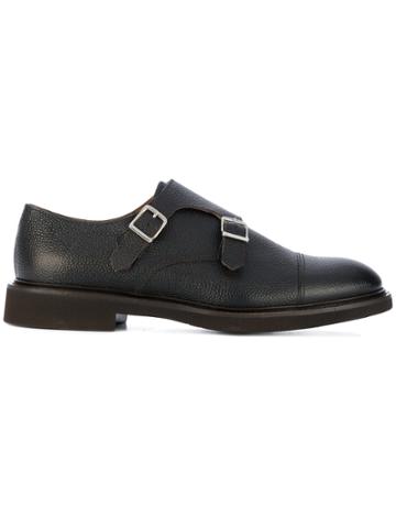 Doucal's Classic Monk Shoes - Brown