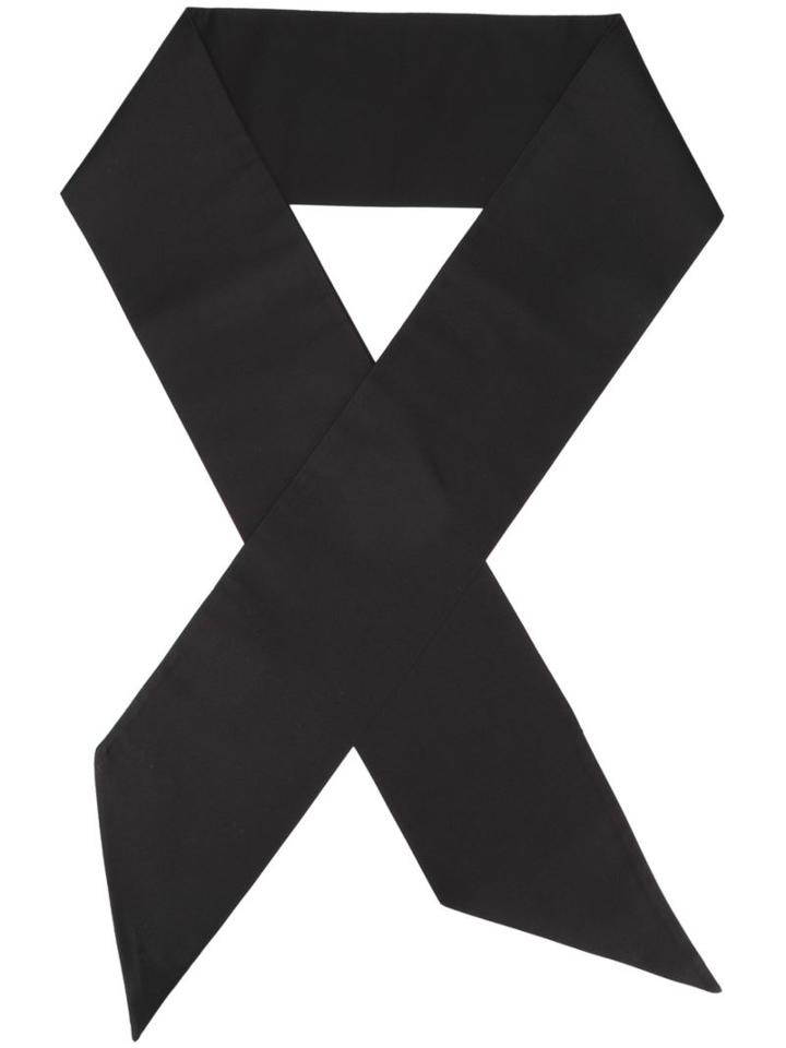 Dsquared2 - Plain Scarf - Women - Silk - One Size, Black, Silk
