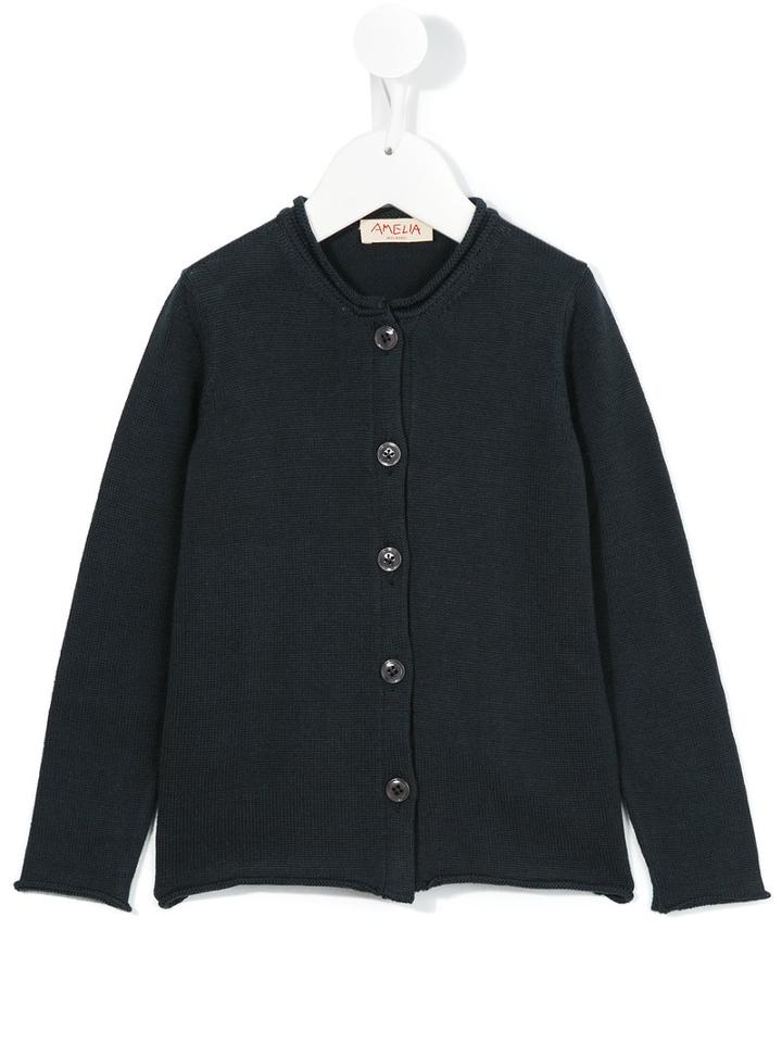 Amelia Milano Beam Cardigan, Toddler Girl's, Size: 4 Yrs, Blue