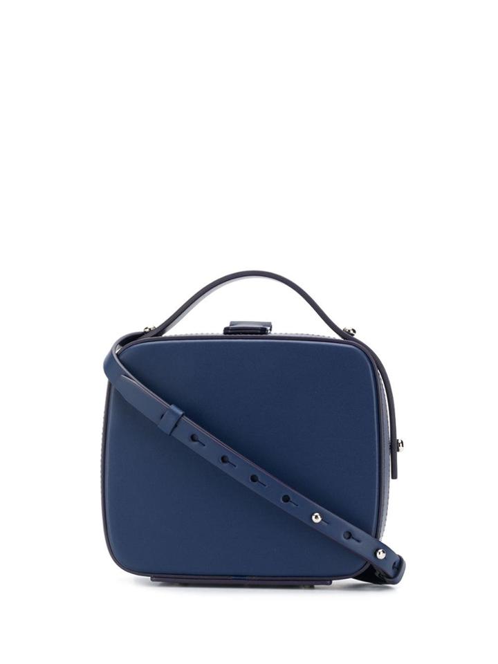 Nico Giani Matte Crossbody Bag - Blue