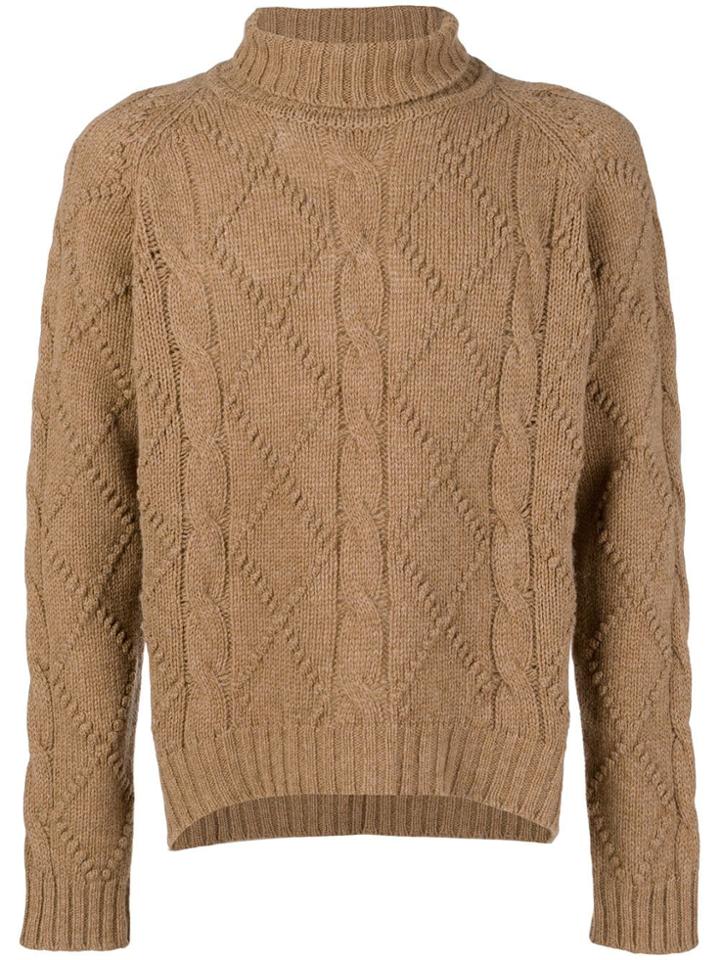 Jil Sander Roll Neck Jumper - Neutrals