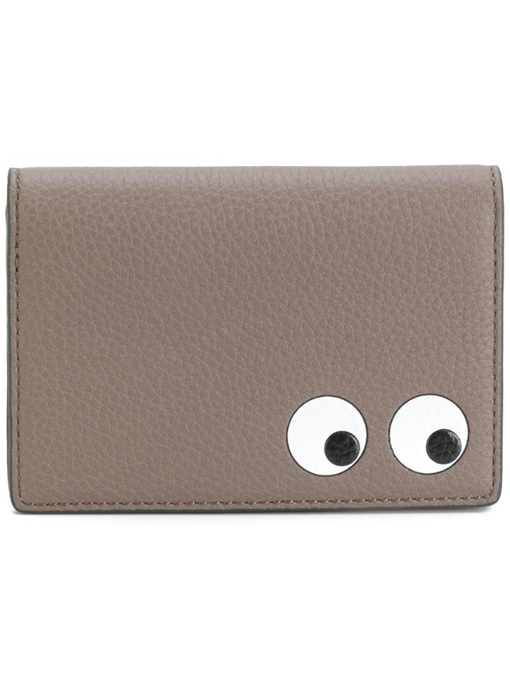 Anya Hindmarch Eyes Card Case - Grey