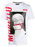 Frankie Morello Logo Graphic Print T-shirt - White