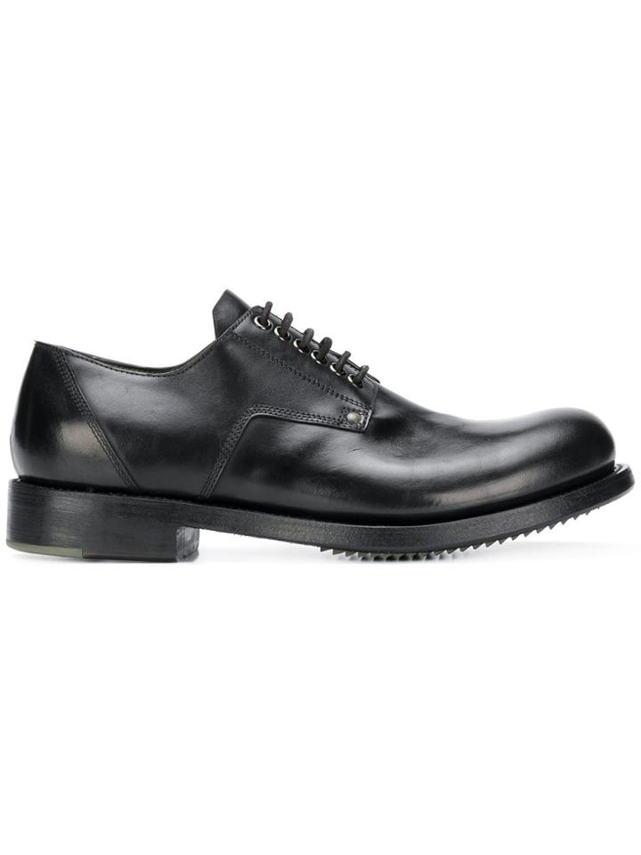 Rick Owens Classic Lace-up Shoes - Black