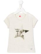 American Outfitters Kids Star Beach Photo T-shirt, Girl's, Size: 8 Yrs, Nude/neutrals