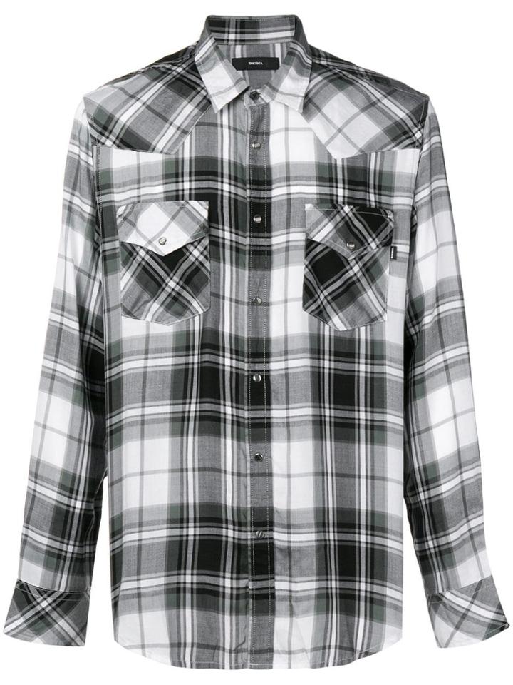 Diesel S-east-long-f Shirt - Black