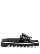 Nicholas Kirkwood Rina Flatform Slides - Black