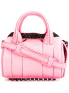 Alexander Wang - Compact Shoulder Bag - Women - Calf Leather - One Size, Women's, Pink/purple, Calf Leather