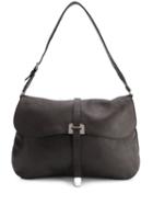 Prada Pre-owned 2000's Flap Shoulder Bag - Brown