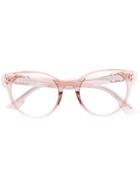 Dior Eyewear Diorcd3 Cat Eye Sunglasses - Neutrals