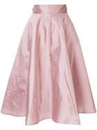 Dolce & Gabbana Flared Midi Skirt - Pink