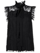 Elie Saab Lace Sleeveless Blouse